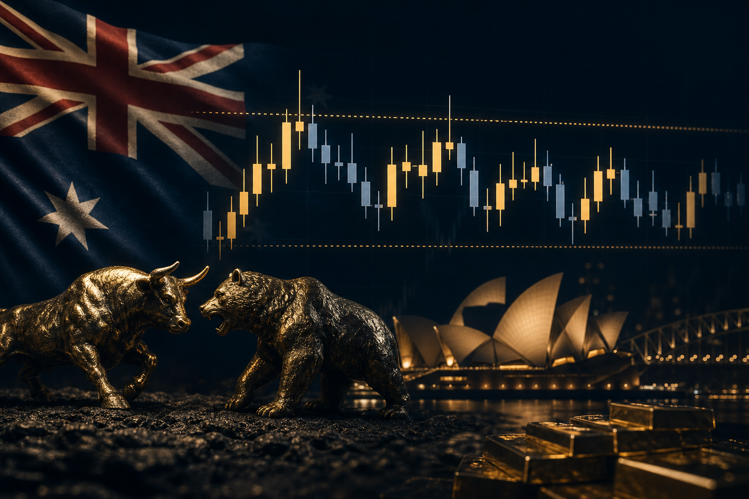الدولار الأسترالي (AUD/USD): هبوط حاد بنسبة 2.45% يكسر حالة الجمود