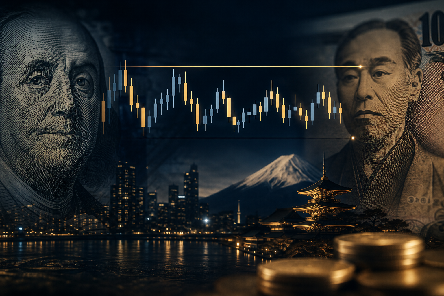 الدولار/الين يقفز 1.44% لاختبار قمة 161.94 التاريخية، فهل ينجح؟